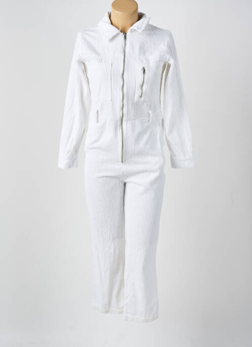 Combi-pantalon blanc RUE MAZARINE pour femme