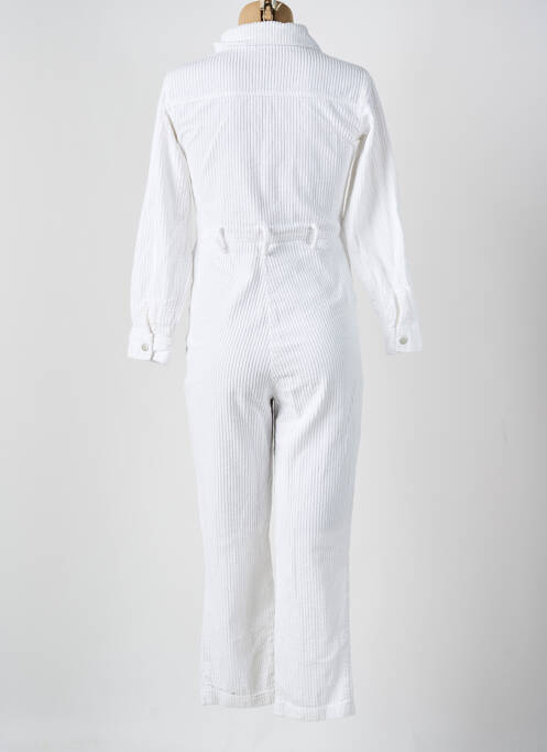 Combi-pantalon blanc RUE MAZARINE pour femme