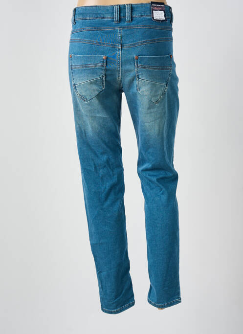 Jeans coupe slim bleu ANNA MONTANA pour femme