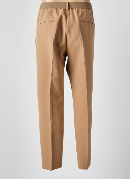 Pantalon droit beige SIGNE NATURE pour femme