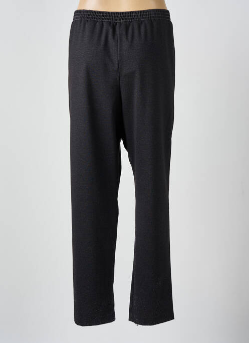 Pantalon droit noir GRIFFON pour femme