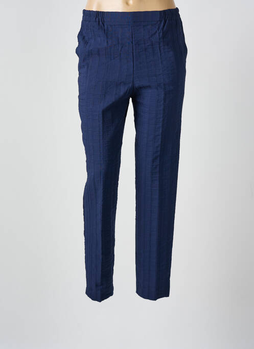 Pantalon slim bleu GEVANA pour femme