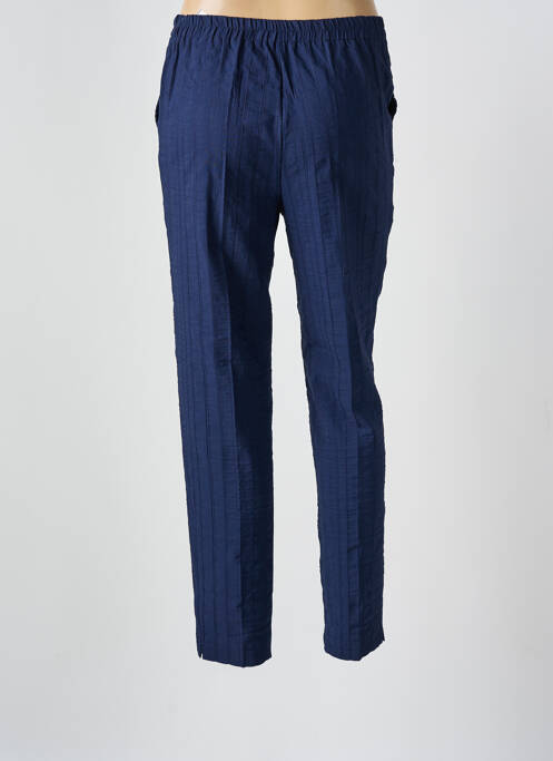 Pantalon slim bleu GEVANA pour femme