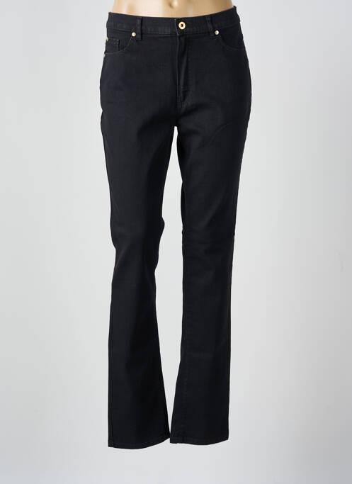 Pantalon slim noir BRUNO SAINT HILAIRE pour femme