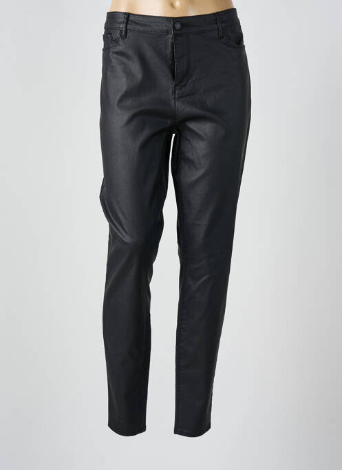 Pantalon slim noir VERO MODA pour femme