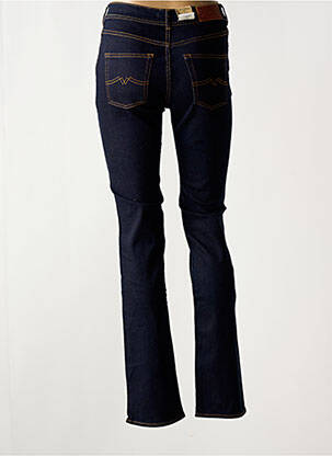 Jeans coupe slim tissage brut taille haute bleu CIMARRON femme