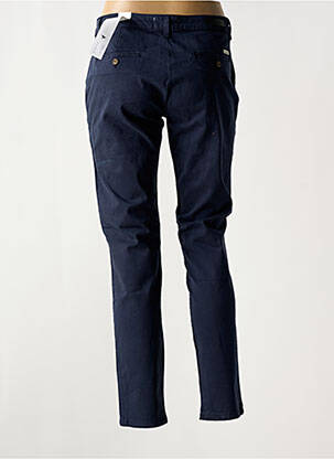 Pantalon chino tissage popeline taille normale bleu RED LEGEND femme