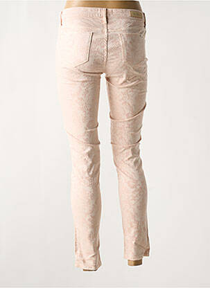 Jeans skinny stretch taille basse rose REIKO femme