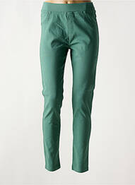 Jegging taille haute taille haute vert CHRISTY femme