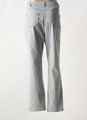 Jeans coupe droite stretch taille normale gris ANNA MONTANA femme