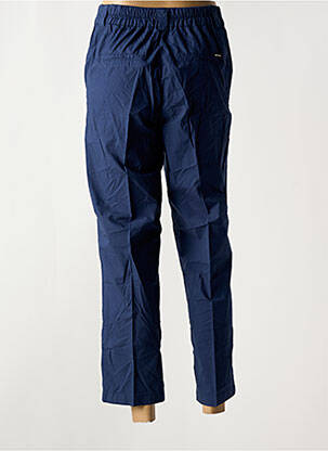 Pantalon 7/8 taille haute taille haute bleu KANOPE femme