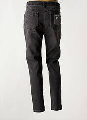 Jeans coupe slim noir BS JEANS pour femme seconde vue