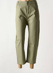 Jeans coupe slim vert GRIFFON pour femme seconde vue