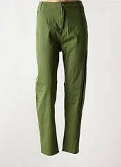 Jeans coupe slim vert PIMENT ROUGE pour femme seconde vue