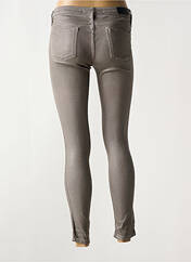 Jeans skinny marron REIKO pour femme seconde vue