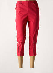 Pantacourt rouge GEVANA pour femme seconde vue