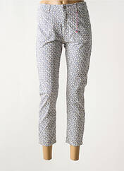 Pantalon 7/8 bleu KANOPE pour femme seconde vue