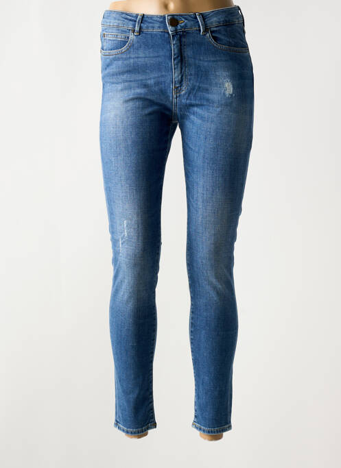 Jeans skinny taille haute taille haute bleu RED LEGEND femme