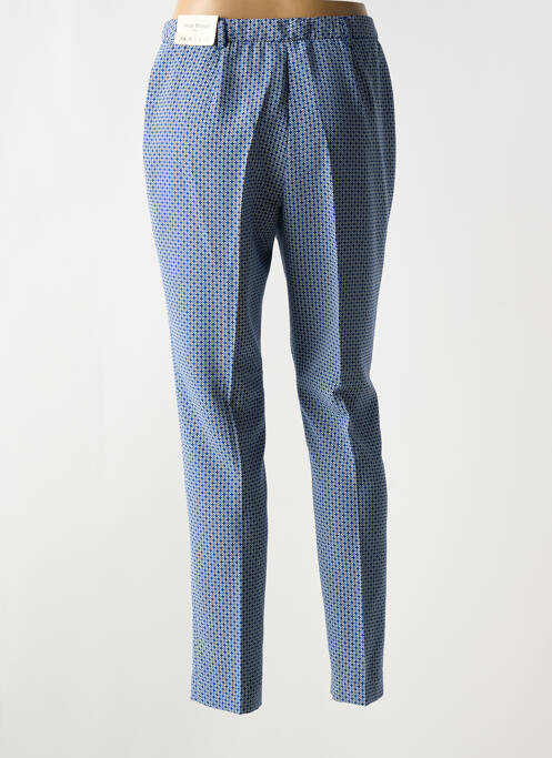 Pantalon chino taille basse taille basse bleu NICE THINGS femme