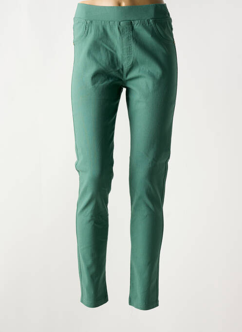 Jegging taille haute taille haute vert CHRISTY femme