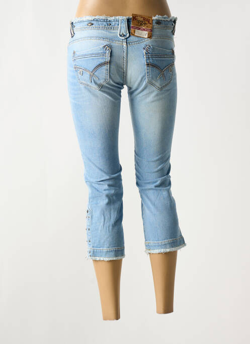 Jeans coupe slim stretch taille basse bleu KAPORAL femme