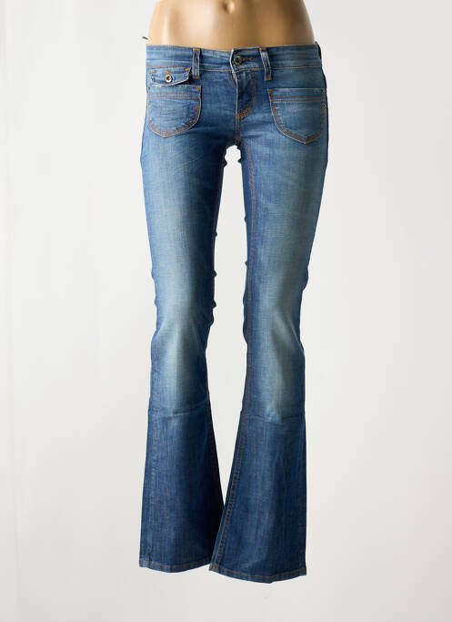 Jeans bootcut bleu LES P'TITES BOMBES pour femme