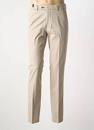 Pantalon slim beige TERRITOIRE D'HOMME homme