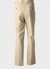 Pantalon droit beige TERRITOIRE D'HOMME pour homme seconde vue