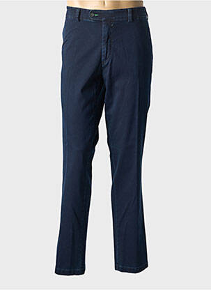 Pantalon droit bleu TERRITOIRE D'HOMME pour homme