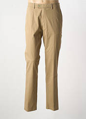 Pantalon slim beige TERRITOIRE D'HOMME pour homme seconde vue