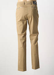 Pantalon slim beige TERRITOIRE D'HOMME pour homme seconde vue