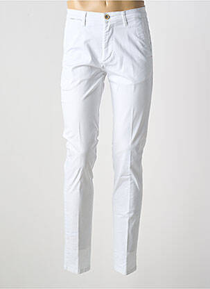 Pantalon slim blanc TERRITOIRE D'HOMME pour homme