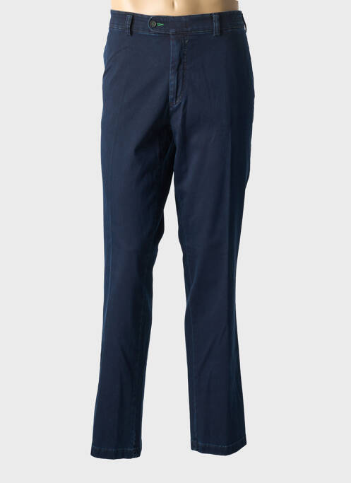 Pantalon droit bleu TERRITOIRE D'HOMME homme