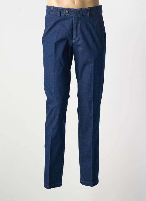 Jeans coupe slim bleu TERRITOIRE D'HOMME pour homme