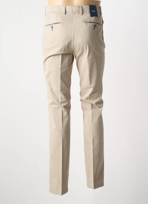 Pantalon slim beige TERRITOIRE D'HOMME homme