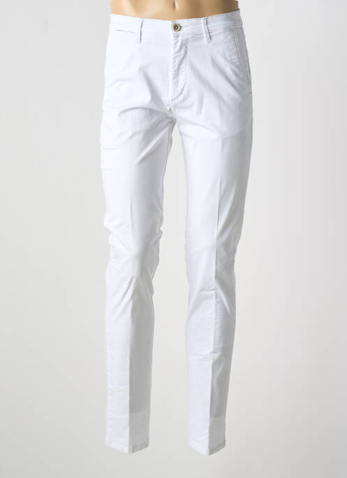 Pantalon slim blanc TERRITOIRE D'HOMME pour homme