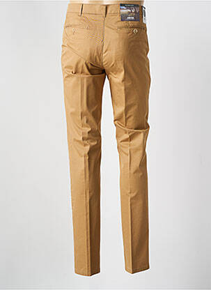 Pantalon slim stretch taille normale marron MEYER homme