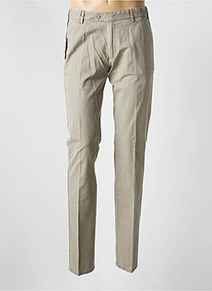 Pantalon chino stretch taille normale gris MEYER homme