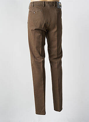 Pantalon chino stretch taille normale vert MEYER homme