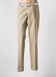 Pantalon slim stretch taille normale beige MEYER homme