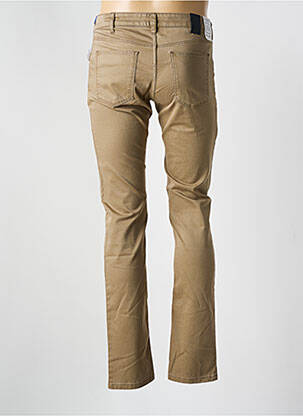 Pantalon slim stretch taille normale marron M5 BY MEYER homme
