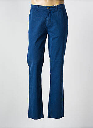 Pantalon chino stretch taille normale bleu J&JOY homme