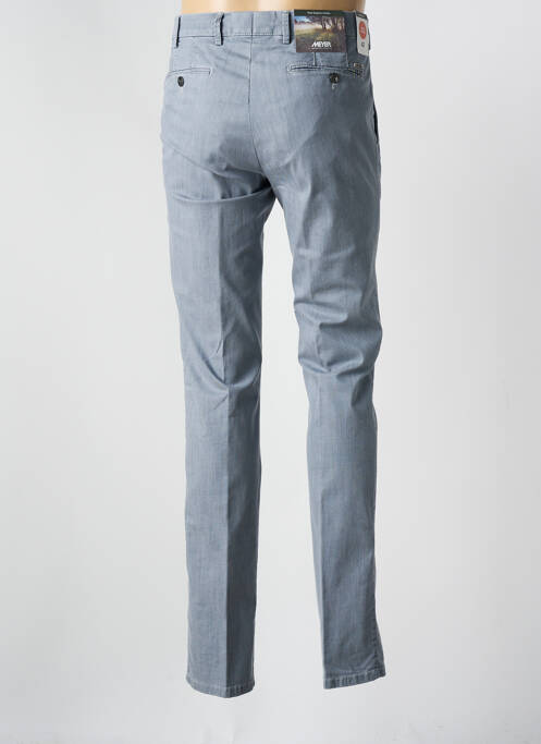 Pantalon chino stretch taille normale gris MEYER homme
