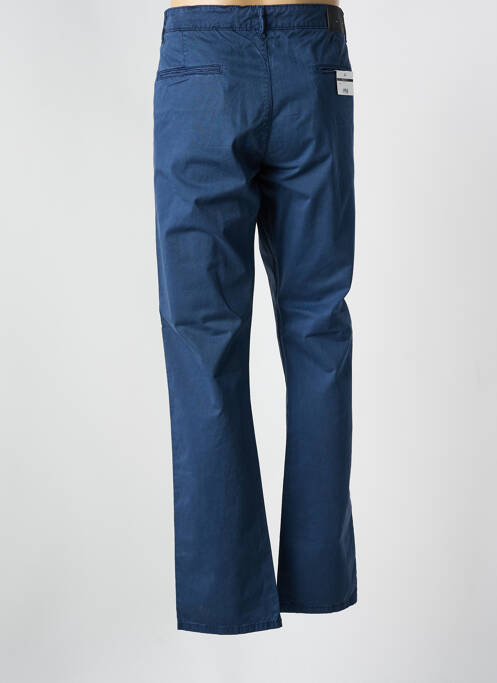 Pantalon chino stretch taille normale bleu VIRTUE homme