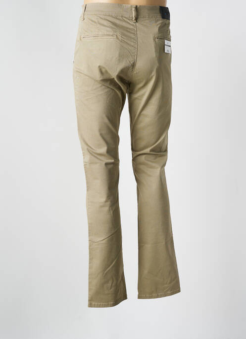 Pantalon chino beige VIRTUE homme