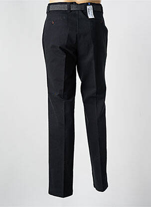Pantalon chino stretch taille normale noir LUIGI MORINI homme