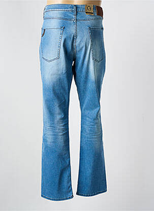 Jeans coupe droite fermeture boutonnée sur le devant taille normale bleu J&JOY homme