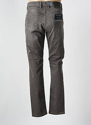 Jeans coupe droite stretch taille normale gris ALBERTO homme