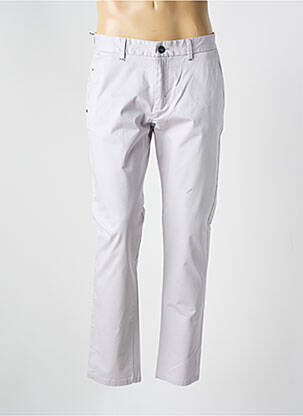 Pantalon chino stretch taille normale gris NO EXCESS homme