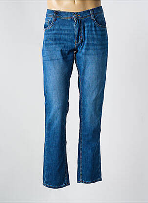 Jeans coupe droite stretch taille normale bleu MUSTANG homme